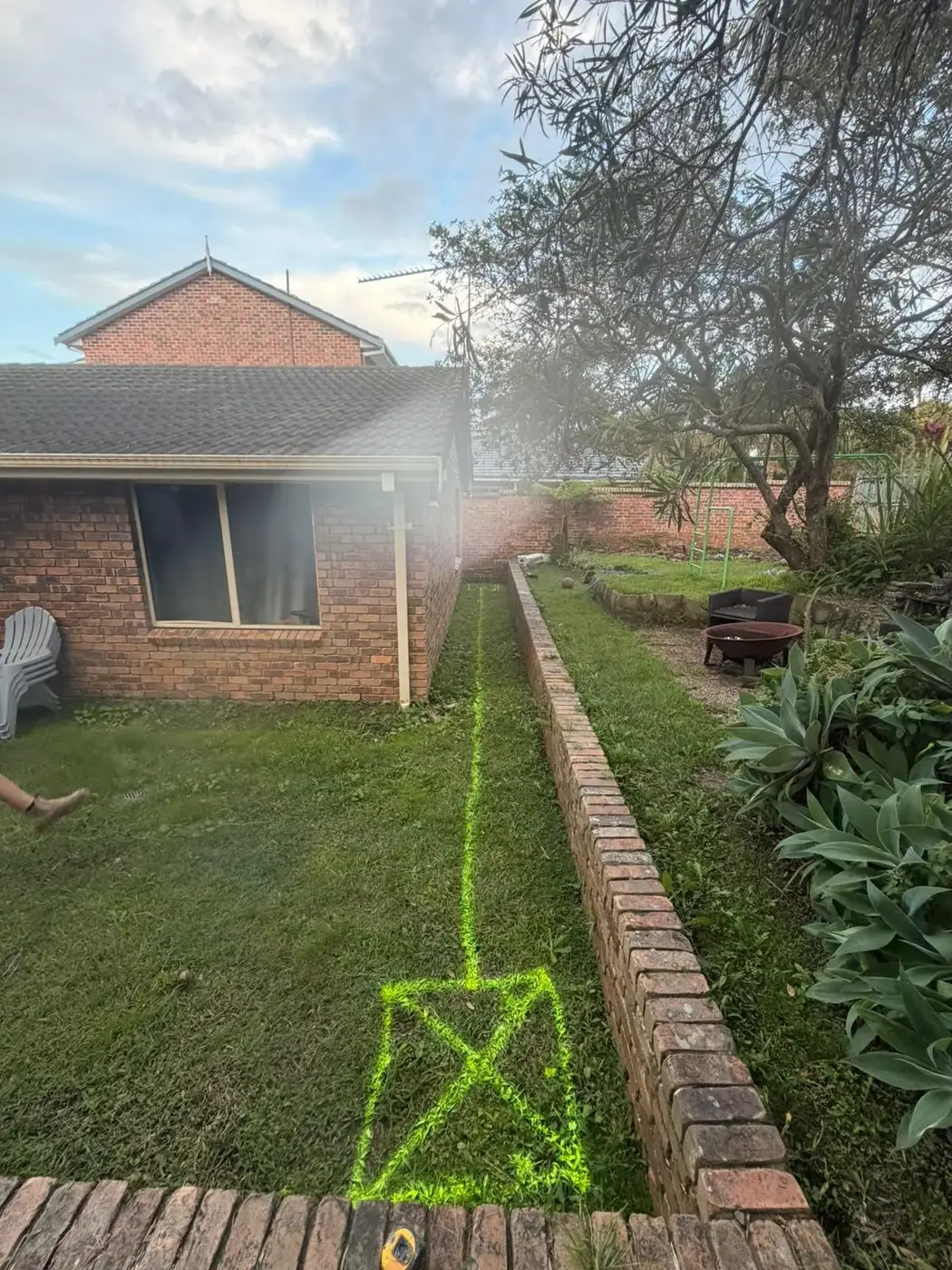 Subsoil agline drainage repair at a Sydney property
